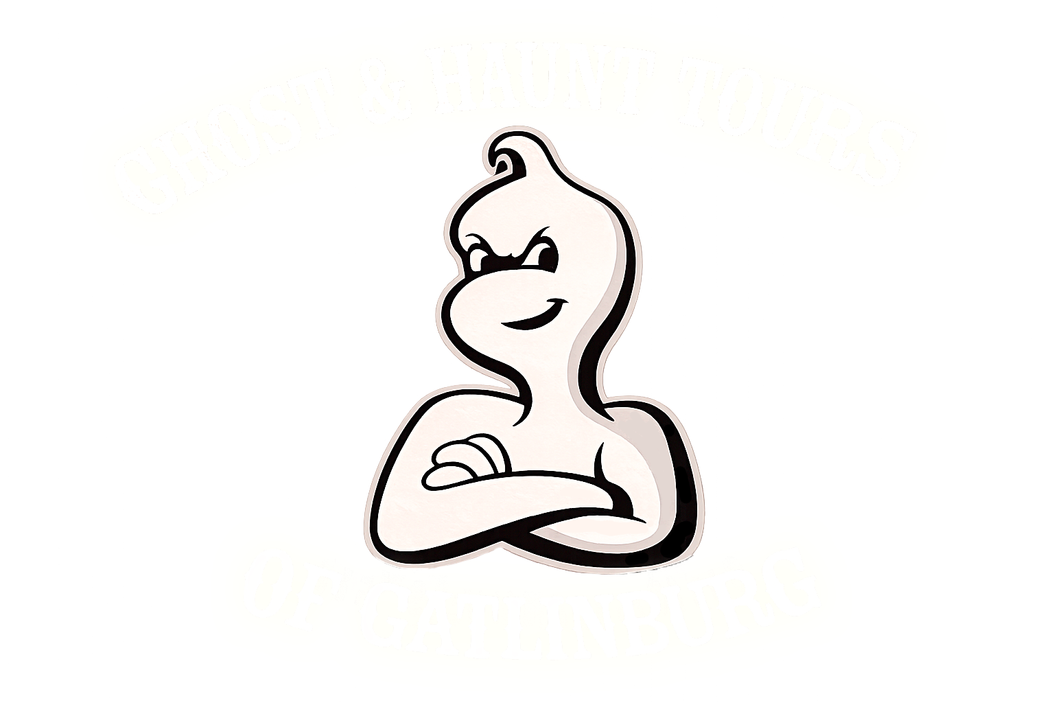 Ghostie — mascot of Ghost and Haunt Tours of Gatlinburg